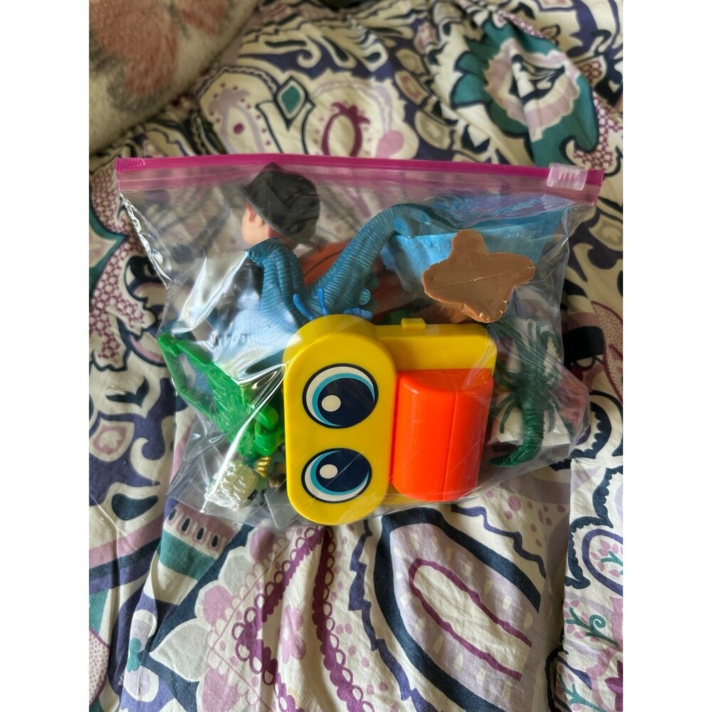 7 ounce bag of miscellaneous toys